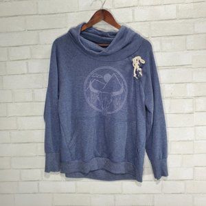Well Worn comfy side lace sweatshirt - XL